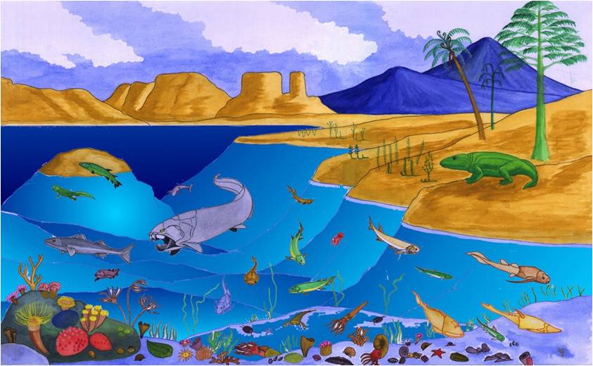 Gambar Hewan  Pada  Zaman  Paleozoikum  Klik OK